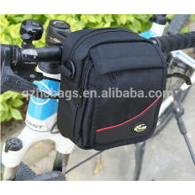 langlebige grün / navey blau 1680D Fahrrad Lenkertasche